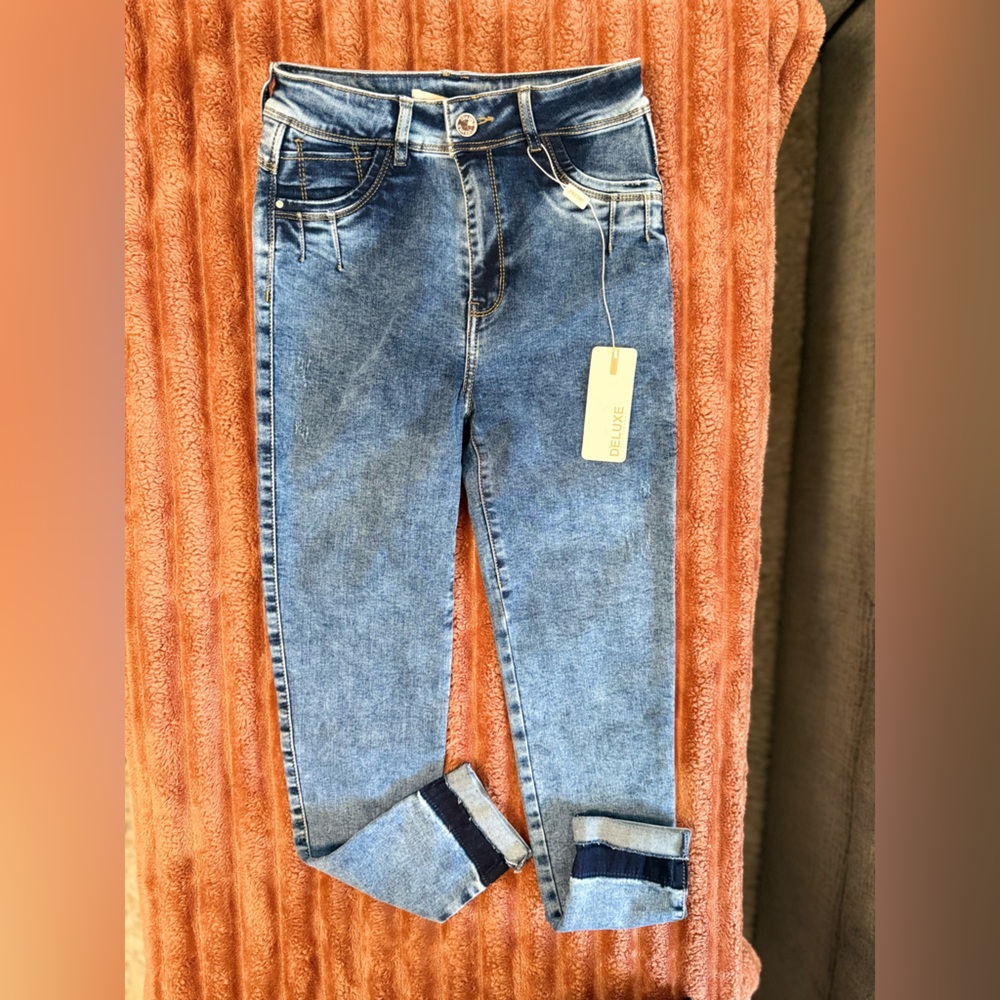 D’eLuxe High Rise Women Jeans - Blue